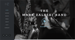 Desktop Screenshot of markzaleskimusic.com