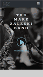 Mobile Screenshot of markzaleskimusic.com